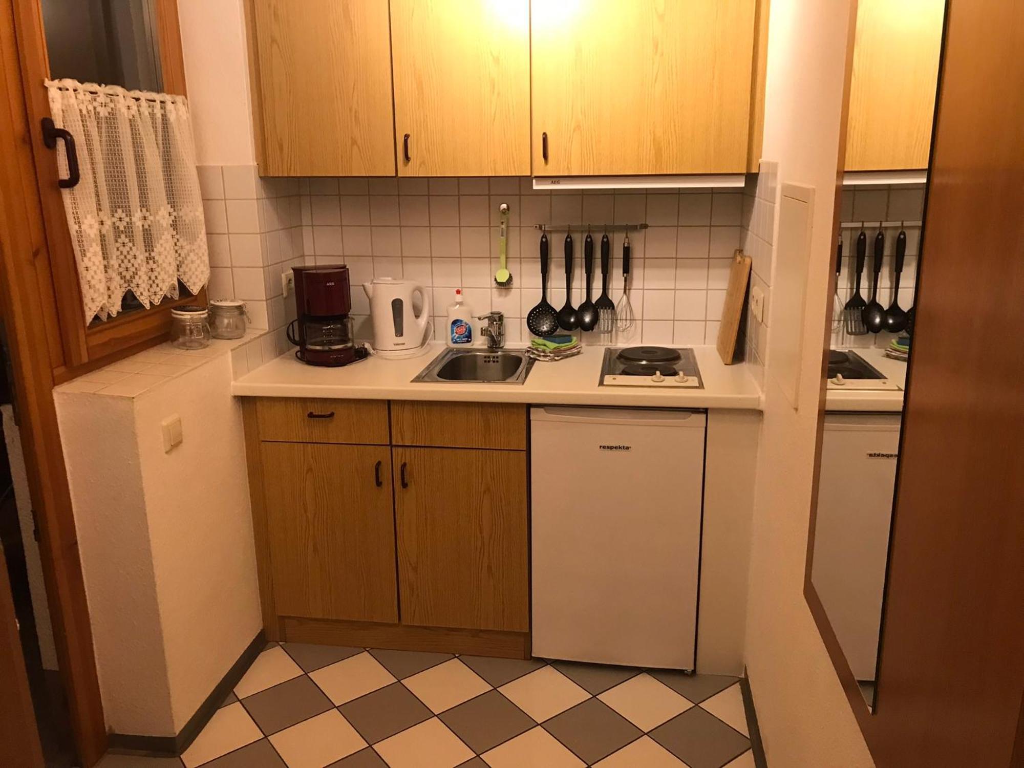 Self-Check-In Ferienwohnungen & Apartments Am Bergsee تيبرغ الغرفة الصورة